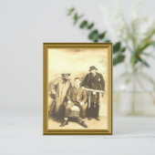 jüdisches Jahrgangsbild Postkarte (Stehend Vorderseite)