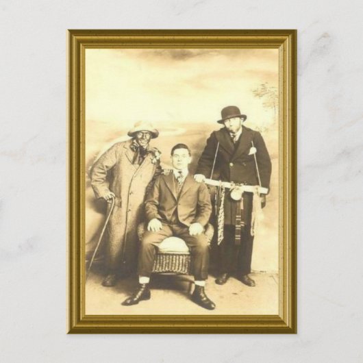 jüdisches Jahrgangsbild Postkarte (Vorderseite)