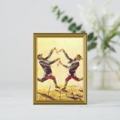 jüdisches Jahrgangsbild Postkarte (Stehend Vorderseite)