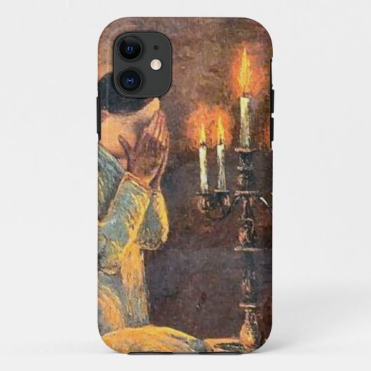 Jüdisches klassisches Bild Case-Mate iPhone Hülle (Rückseite)
