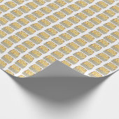 Jüdisches Kugel-Junge Noodle Casserole Geschenkpapier (Ecke)