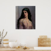 Jüdisches Mädchen in Tanger, Charles Landelle Poster (Küche)