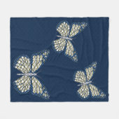 Jüdisches Monarch Fleece Blanket (Vorderseite (Horizontal))