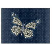 Jüdisches Monarch-Glas-Schneidboard Schneidebrett (Vorderseite)