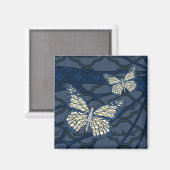 Jüdisches Monarch Magnet (Vorderseite/Rückseite)