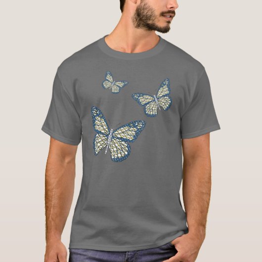 Jüdisches Monarchen Männerdunkles Shirt (Vorderseite)