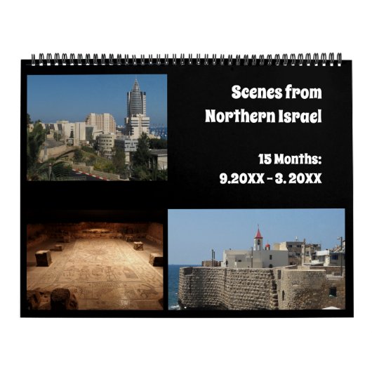 Jüdisches neues Jahr Kalender (Titelbild)