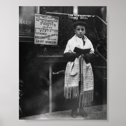 Jüdisches Neujahr Poster (Vorne)