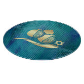 Jüdisches Neujahr | Rosh Hashanah Challah Board Schneidebrett (Ecke)