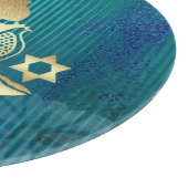 Jüdisches Neujahr | Rosh Hashanah Challah Board Schneidebrett (Ecke)