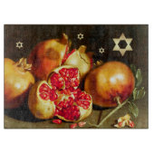 Jüdisches Neujahr | Rosh Hashanah Challah Board Schneidebrett (Vorderseite)