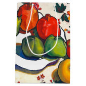 Jüdisches Neujahr | Rosh Hashanah Fine Art Mittlere Geschenktüte (Rückseite)