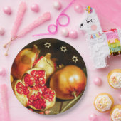 Jüdisches Neujahr | Rosh Hashanah Fine Art Pappteller (Party)