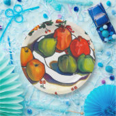 Jüdisches Neujahr | Rosh Hashanah Fine Art Pappteller (Party)