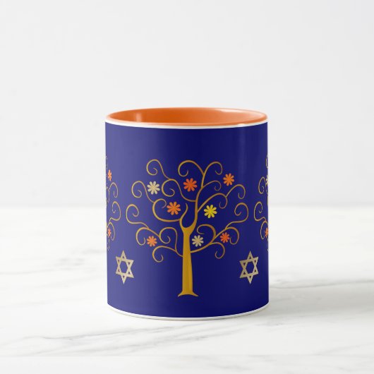 Jüdisches Neujahr | Rosh Hashanah Geschenk Tasse (Zentrum)