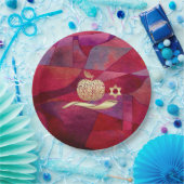Jüdisches Neujahr | Rosh Hashanah Pappteller (Party)