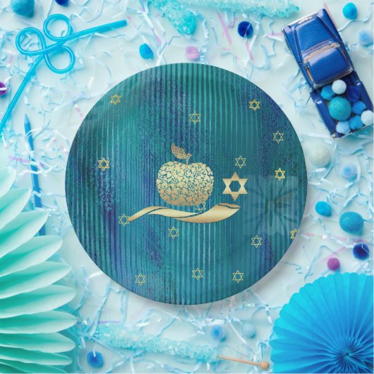 Jüdisches Neujahr | Rosh Hashanah Pappteller (Party)