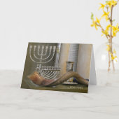 Jüdisches Neujahr, Shofar, Rosh Hashanah Gruß Karte (Gelbe Blume)
