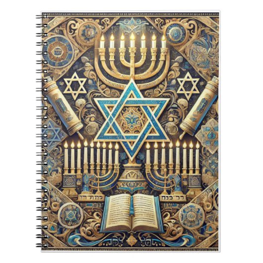jüdisches Notizbuch Notizblock (Vorderseite)