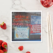 Jüdisches Party Dekoration-Napkins-jüdisches Deli Serviette (Beispiel)