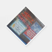 Jüdisches Party Dekoration-Napkins-jüdisches Deli Serviette (Ecke)