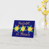 Jüdisches Passahfest pesach Karte (Gelbe Blume)