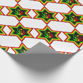 Jüdisches Rasta Geschenkpapier (Ecke)