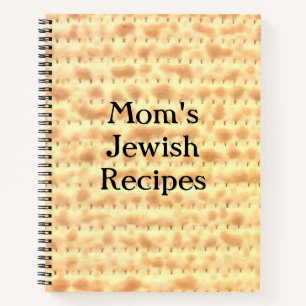 Jüdisches Rezept der Mama Matzo Spiral Notebook Notizblock