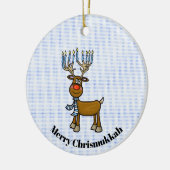 Jüdisches Rudolph Chrismukkah Ornament (Links)