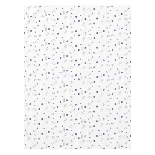 Jüdisches Sabbat-Muster Tischdecke (Vorderseite)