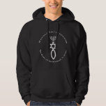 Jüdisches Siegel von Jerusalem Menorah Star Fi Hoodie<br><div class="desc">Jüdisches Siegel von Jerusalem Menorah-Sternenfisch Israel</div>