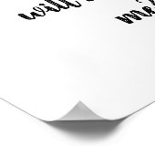 Jüdisches Sprichwort *motivierend* Poster (Ecke)