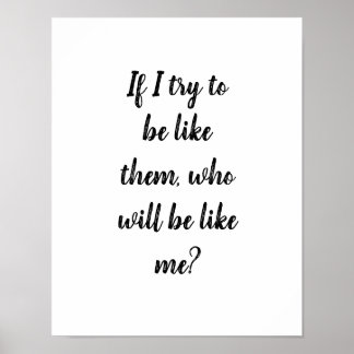 Jüdisches Sprichwort *motivierend* Poster