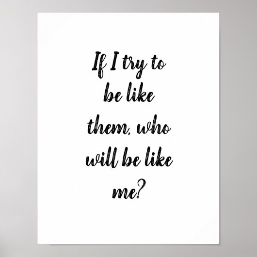 Jüdisches Sprichwort *motivierend* Poster (Vorne)