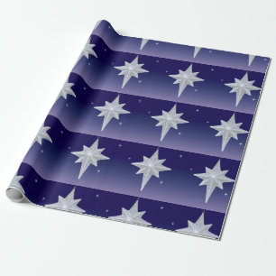 Jüdisches Star-Wrapping-Papier Geschenkpapier