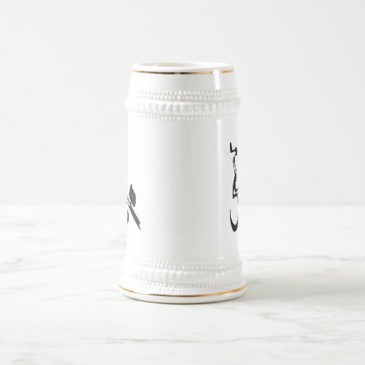 Jüdisches Tango Bierglas (Mittel)