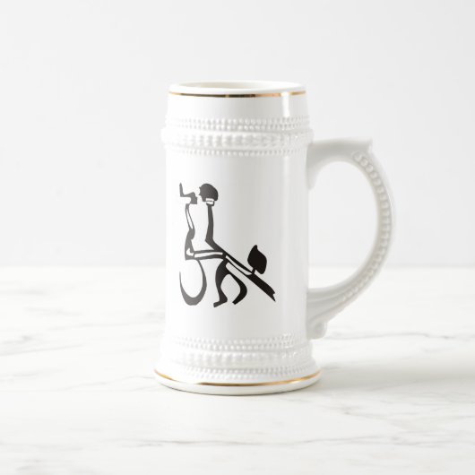 Jüdisches Tango Bierglas (Rechts)