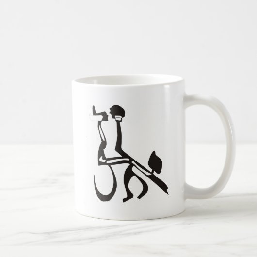 Jüdisches Tango Kaffeetasse (Rechts)