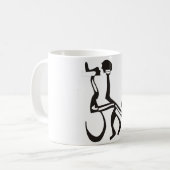 Jüdisches Tango Kaffeetasse (Vorderseite Links)