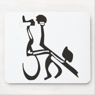 Jüdisches Tango Mousepad