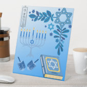 Jüdisches Tischschild Sockelschild (In Situ)