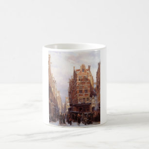 Jüdisches Viertel in Amsterdam (Vintage Stadtumgeb Kaffeetasse