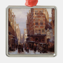 Jüdisches Viertel in Amsterdam (Vintage Stadtumgeb