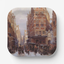 Jüdisches Viertel in Amsterdam (Vintage Stadtumgeb