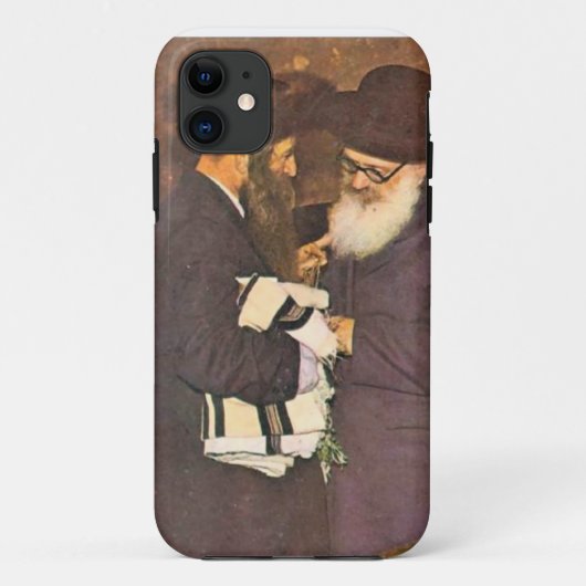 Jüdisches Vintages Bild Case-Mate iPhone Hülle (Rückseite)