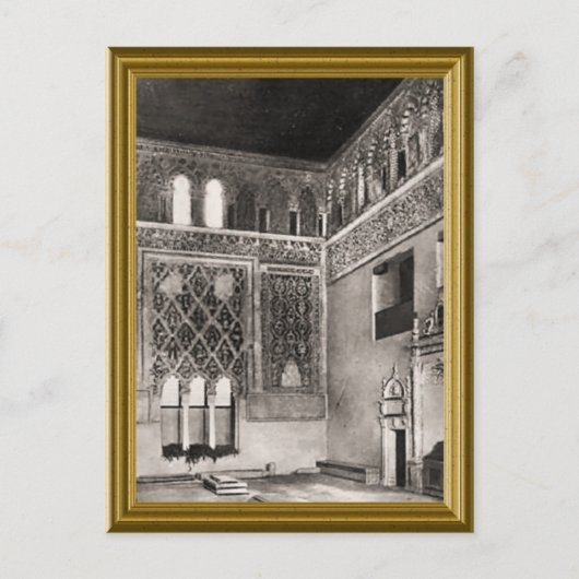 Jüdisches Vintages Bild Postkarte (Vorderseite)