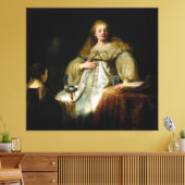 Judith am Bankett von Holofernes von Rembrandt Leinwanddruck (Insitu (Wohnzimmer))