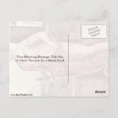 Judith By Giorgione Postkarte (Rückseite)