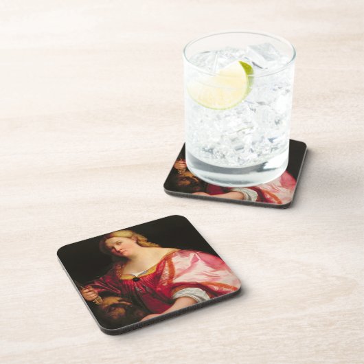 Judith, c.1525-28 (Öl auf Leinwand) Untersetzer (Rechte Seite)