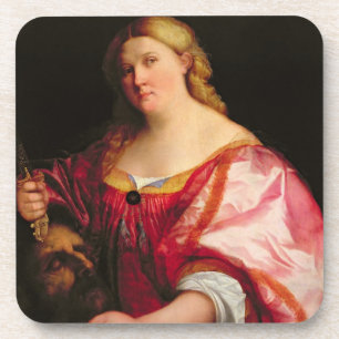 Judith, c.1525-28 (Öl auf Leinwand) Untersetzer